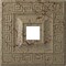 Ekena Millwork Eris Medallion (Canopies up to 9 7/8"), 18"W x 18"H x 3 1/2"ID x 1 1/8"P, Gobi Desert Crackle CM18ERGDC - alternate 1